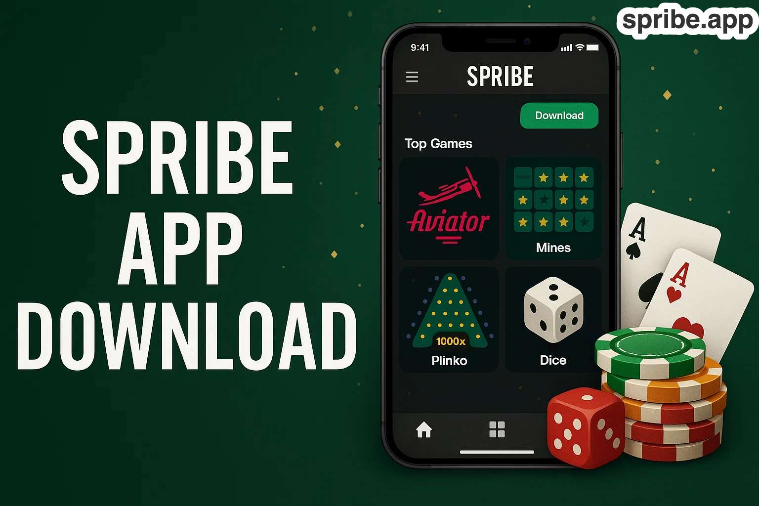 Spribe App on Mobile